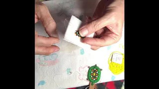 Beaded Turtle Keychain Part 1