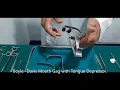 Boyle-Davis Mouth Gag with Tongue Blade ENT Instruments for Viva Practical MBBS MS Tons