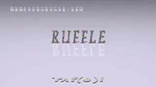 ruffle - pronunciation Examples in sentences and phrases