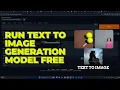 How to Run Text to image generation model with Google colab