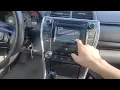 2015-17 Toyota Camry touchscreen unresponsive not working and broken cracked screen replacement fix