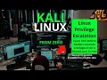 Linux Privilege Escalation Tutorial Manual Automated Techniques use by Hackers Kali Linux Lab
