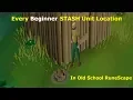Every Beginner STASH Unit Location in OSRS including Timestamps