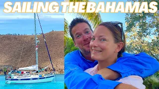 Sailing the BAHAMAS🇧🇸 Private Islands to Eleuthera on our 35 FOOT Hallberg Rassy 352 | EP111