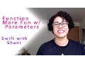 Swift 2 x Functions Variadic Parameters Explicit Names Default Values - Part 3