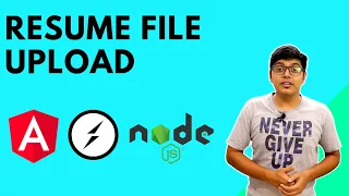 Resume incomplete file upload using Socket Angular and Node js