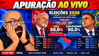 Resultado eleições 2026 ao vivo.