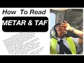 How To METAR and TAF PrincessAnuTv
