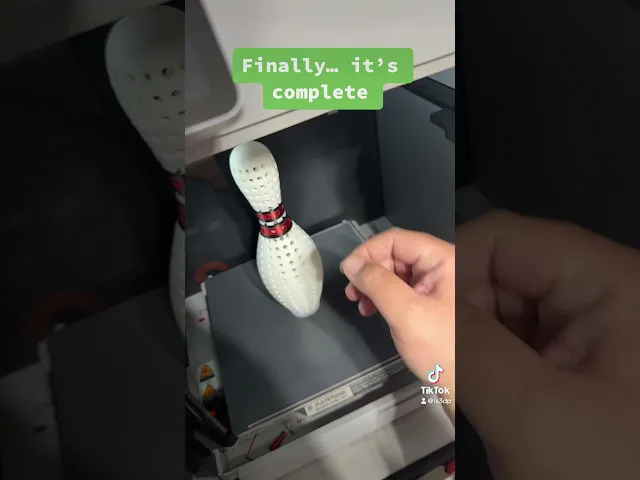 The Worlds first AIRLESS Bowling Pin - you have heard of the basketball, now we are getting to.... video thumbnail