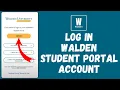 How to Login to Walden Student Portal Account 2024 Sign In to Walden Student Portal Account