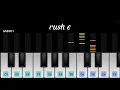 rush e perfect piano app tutorial easy piano ish2001