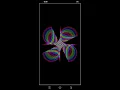 Cool shape result in Turtle Graphic Python using Android Phone Pydroid 3