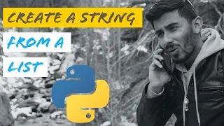 Python Tricks How to Create a String from All Elements in List Join