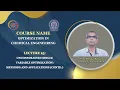 Lecture 25 Unconstrained Single Variable Optimization Methods and Applications Contd