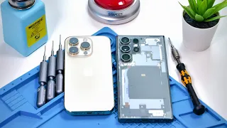 Repairability Wars - APPLE VS SAMSUNG