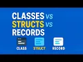 STOP Using Classes for Everything C Structs Records Explained