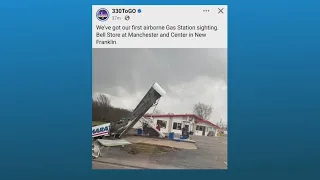 High winds cause storm damage power outages across Northeast Ohio