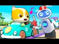Download Lagu Robot Pompa Bensin Layanan Untukmu | Lagu Kendaraan Anak | Lagu Anak-anak | BabyBus Bahasa Indonesia