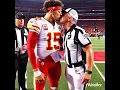 Patrick Mahomes Ref Kissing Meme Fans Slam Chiefs Officiating Bias