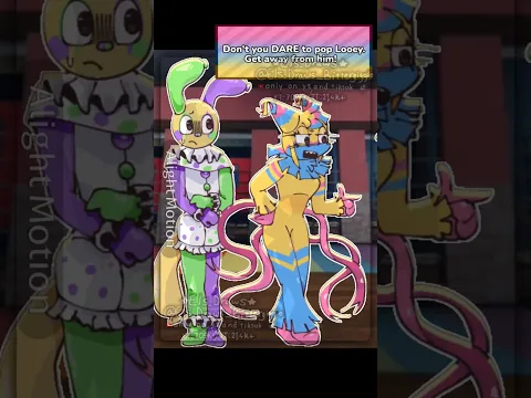 Shrimpo pops Looey📌 [Dandy's world] OG: @starbunny-3‼️ #onlyonytandtiktok #els_draws #els #trend