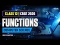 Functions Computer Science Class 12 CBSE 2026 Nidesh Kaarthik