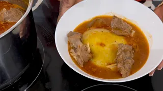 Sundays In Ghana 🇬🇭 Are For Fufu & Today We Enjoy It With Light Soup
