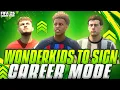 FIFA 23 WONDERKIDS TO SIGN IN EVERY POSITIONS ON CAREER MODE CHEAP EXPENSIVE FUT 23