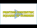 Printing concentric squares of numbers 2 Solutions