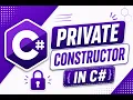 Types of Constructors Type IV - Private Constructor in C