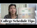How to Get the PERFECT College Schedule Class Schedule Tips College Prep Ep 6