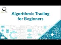 Getting Started with Algorithmic trading Quantra Course Introduction