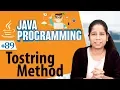 Tostring Method - Inheritance in Java Programming Language