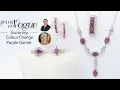 Gems En Vogue Michael Valitutti Libby Floyd bring you Color Change Purple Garnet