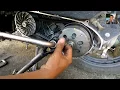 Download Lagu Cara Mengganti Laker Puli Pada CVT - cara mengatasi Roda Belakang Matic Seret Dan Berbunyi