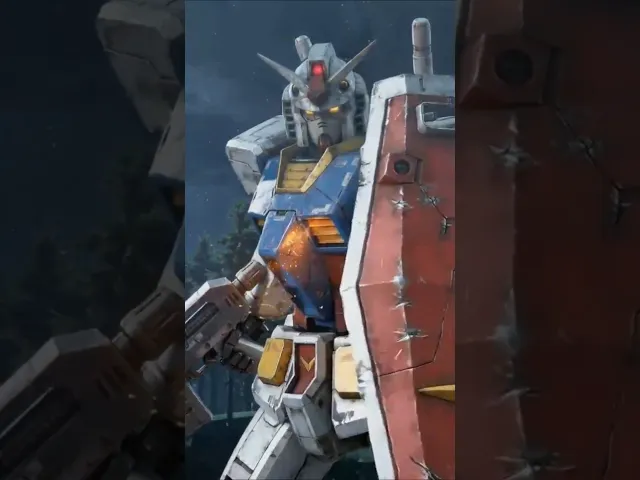 AI Live-Action Gundam vs. the Black Tri-Stars