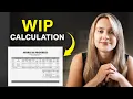 Work in Progress Calculations WIP for Construction Businesses