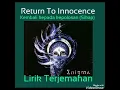 Return To Innocence - Enigma - Lyrics dan Terjemahan