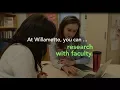 At Willamette you can research with faculty