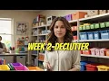 Week 2 Declutter Your Space Clear Your Mind and Space