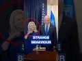 Netanyahu s wife acting strange as Trump signs Knesset guestbook