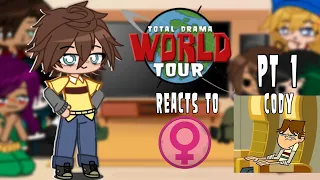 Total Drama World Tour reacts to Team Amazon PT 1 Cody Noco my hcs WARNING CRINGE BAD