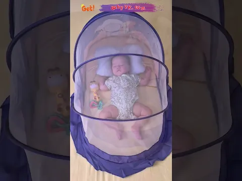 Worried About Mosquitoes at Night? Baby Mosquito Net Creates a Cozy Sleep Space #BabyCare