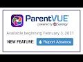 Report an Absence in ParentVue