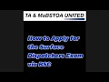 How to Apply for Surface Dispatcher Exam