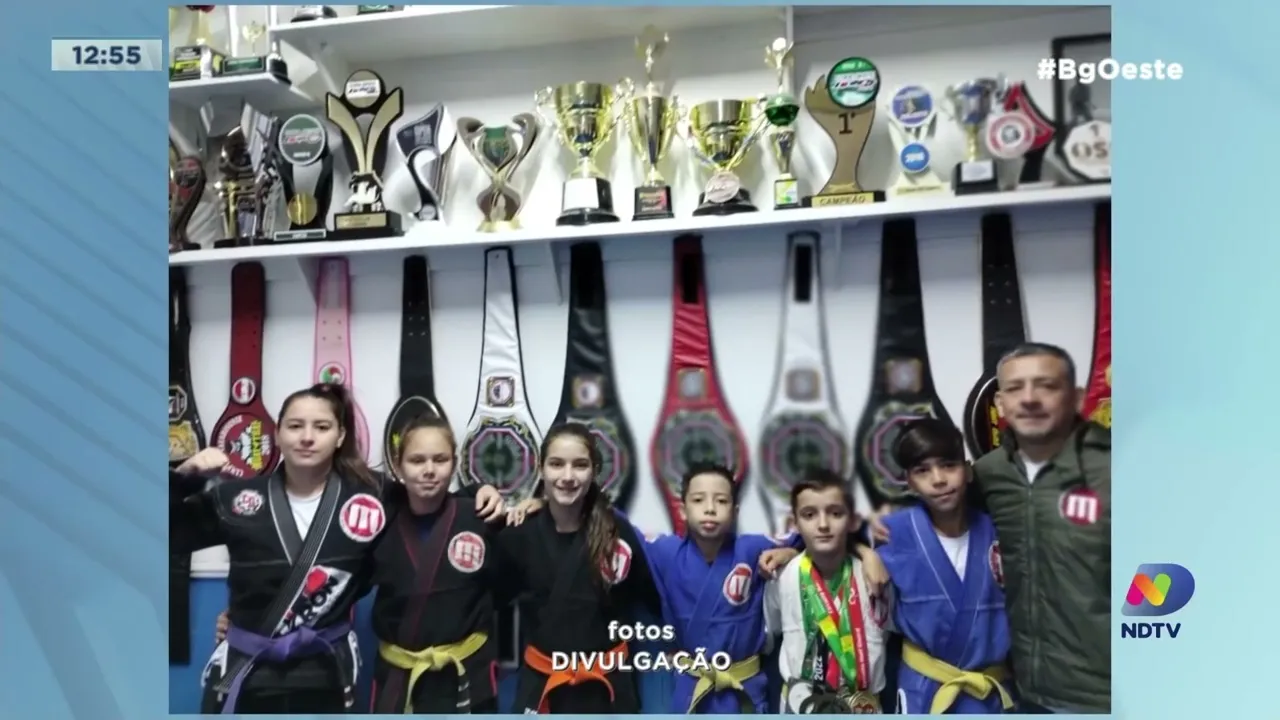 Atleta chapecoense de oito anos é campeão brasileiro de Jiu-Jitsu