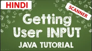 03 Getting Input from User in Java HINDI Taking input from user in Java