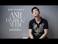 Download Lagu ANH ĐÃ KHÓC VÌ EM (RNB) - ĐINH TÙNG HUY | LYRIC VIDEO