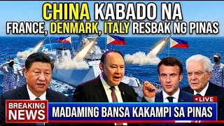 ETO NA NGA! CHINA NAGULAT sa FRANCE, DENMARK at ITALY NA TUTULONG sa PILIPINAS