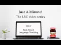 JAM 8 - Task-Based Language Teaching