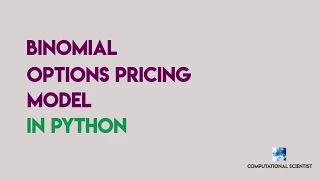 Binomial option pricing model put call in Python